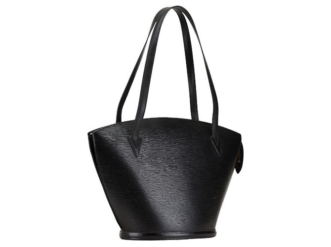 Borsa Tote Epi Saint Jacques di Louis Vuitton Nero - vista 2