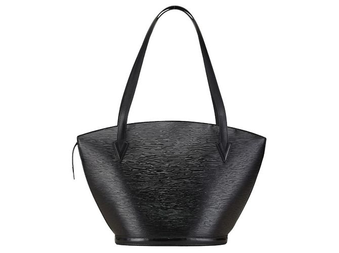Borsa Tote Epi Saint Jacques di Louis Vuitton Nero - vista 3