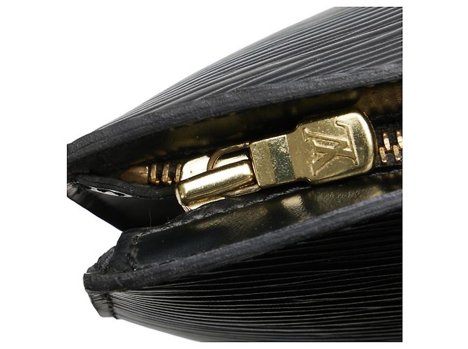 Borsa Tote Epi Saint Jacques di Louis Vuitton Nero - vista 5