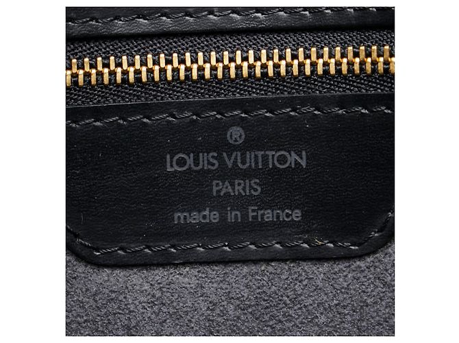 Borsa Tote Epi Saint Jacques di Louis Vuitton Nero - vista 7