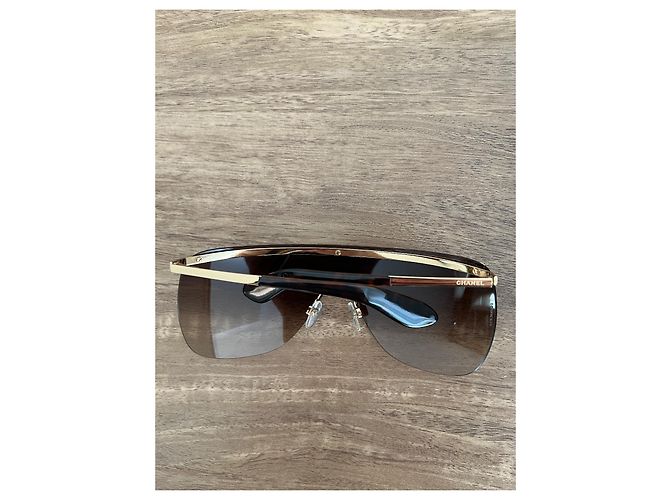 Gafas de sol Chanel con cadena Castaño - vista 14