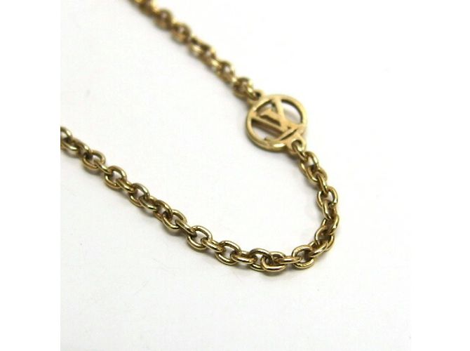 Collana Essential V Planet di Louis Vuitton D'oro - vista 8