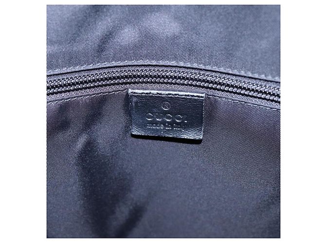 Borsa a mano in tela GG Gucci nera 322072 Auth bs17120 Nero - vista 15