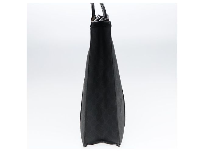 Borsa a mano in tela GG Gucci nera 322072 Auth bs17120 Nero - vista 4