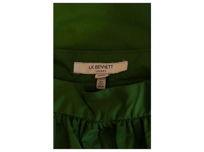Lk Bennett Falda verde - vista 5