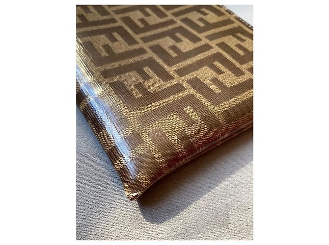 Pochette Fendi FFreedom Marrone Monogramma FF - vista 10