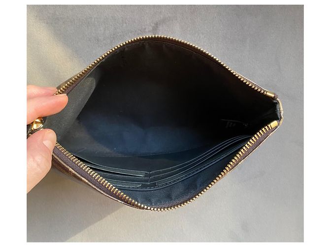Pochette Fendi FFreedom Marrone Monogramma FF - vista 13