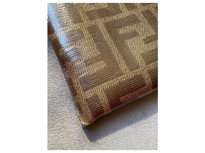 Pochette Fendi FFreedom Marrone Monogramma FF - vista 7