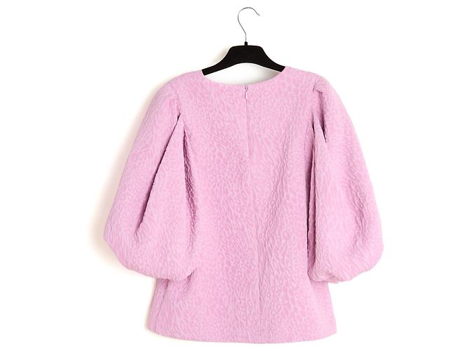Essentiel Antwerp Top Essential Antwerp FR38 Reciclado Jacquard Rosa - vista 4