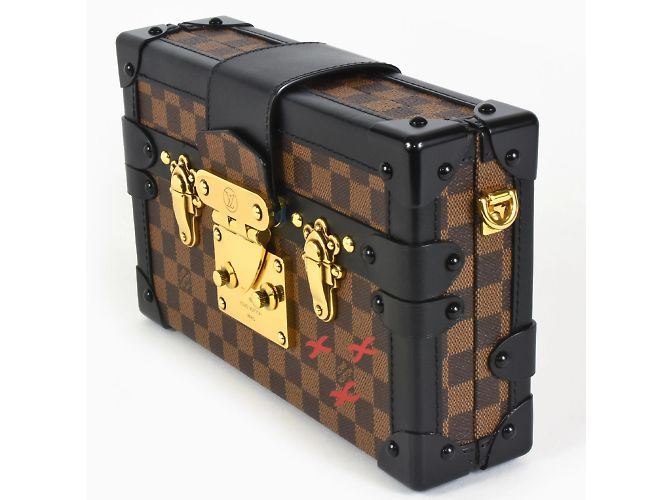 Borsa Clutch Damier Petite Malle di Louis Vuitton - vista 2