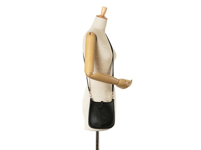 Hermès Bolso de Hombro Hermes Evelyne TPM Negro - vista 9