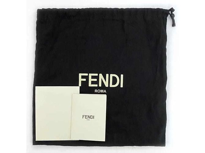 Borsa Fendi 2 in 1 in pelle nera Nero - vista 11