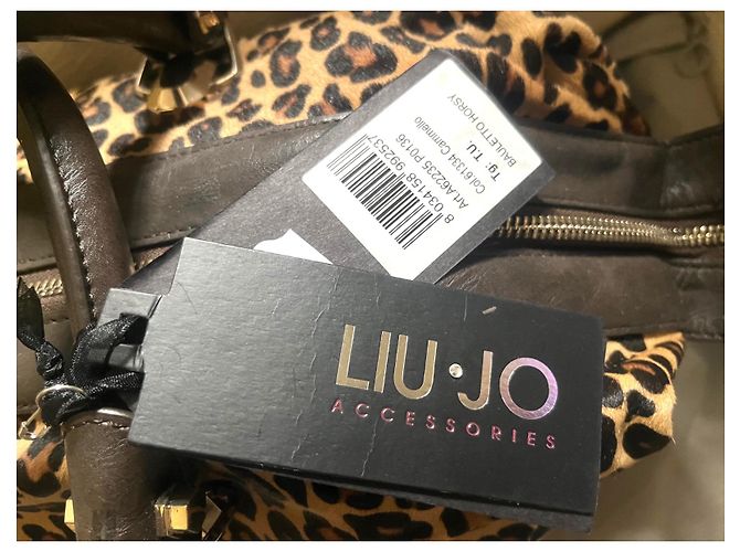 Liu.Jo Leather Handbag Leopard Print - view 11