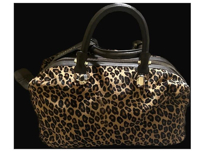 Liu.Jo Leather Handbag Leopard Print - view 4