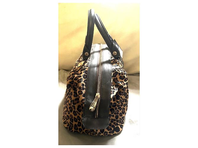 Liu.Jo Leather Handbag Leopard Print - view 7