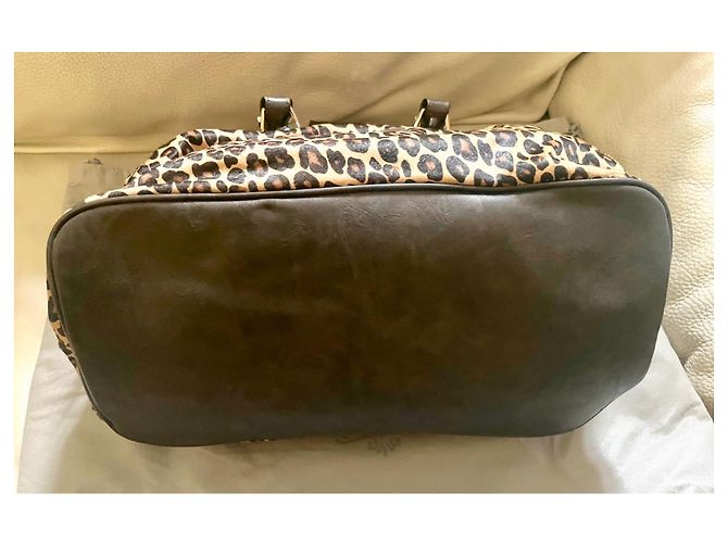 Liu.Jo Leather Handbag Leopard Print - view 8