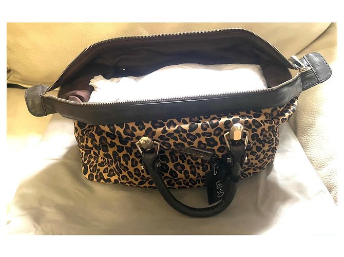 Liu.Jo Leather Handbag Leopard Print - view 9