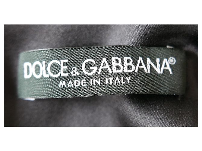 Schwarzes Krepp-Shiftkleid von Dolce & Gabbana - Ansicht 5