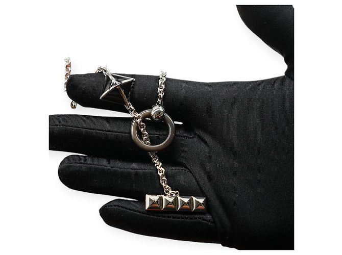 Ring Collana Hermès Medor XO Nero - vista 7