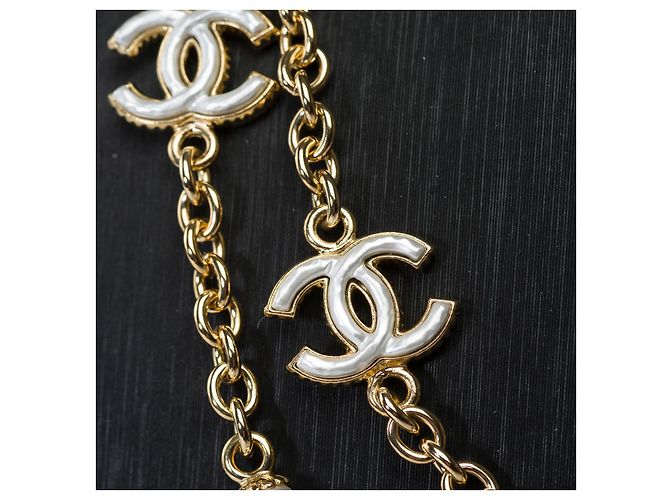 Gioielli CHANEL CC in Metallo Dorato - 102078 D'oro - vista 5
