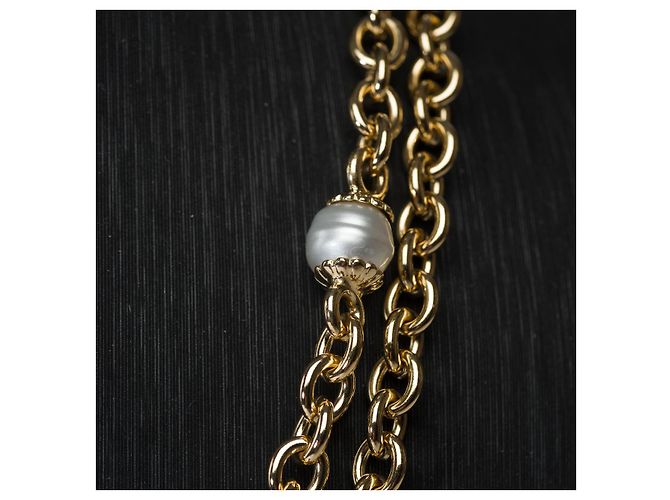 Gioielli CHANEL CC in Metallo Dorato - 102078 D'oro - vista 6