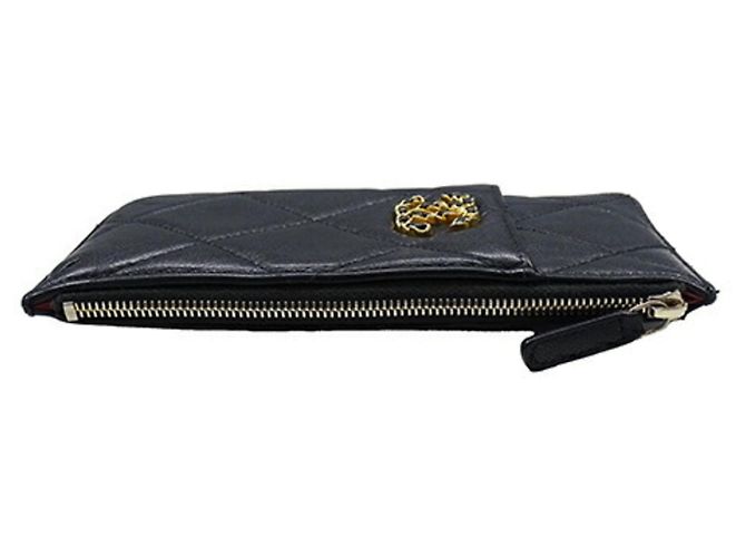 Portafoglio da donna Chanel 19 Nero - vista 4