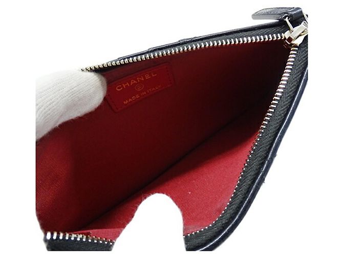 Portafoglio da donna Chanel 19 Nero - vista 6