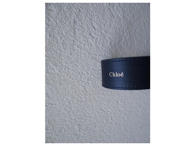 Abito Chloé in seta blu navy - vista 10