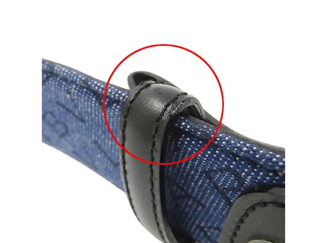 Bulgari Bvlgari Men's Mania Denim Belt - view 11