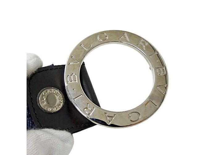 Bulgari Bvlgari Men's Mania Denim Belt - view 9