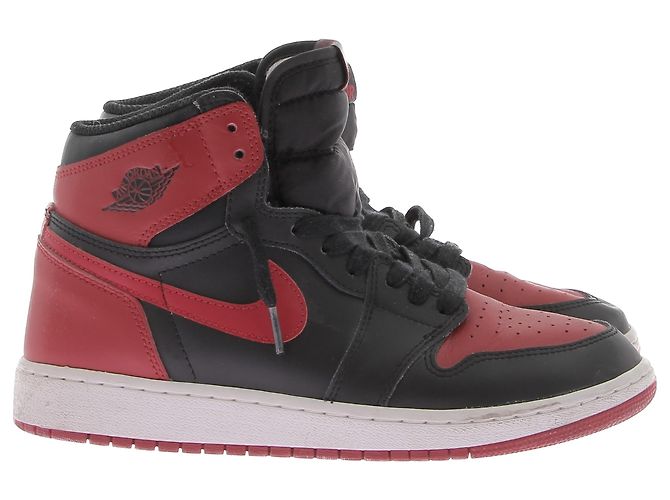Nike JORDAN Trainer T.EU 39 Leder Rot - Ansicht 2