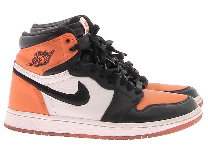 Nike JORDAN Trainer T.EU 38 Leder Orange - Ansicht 2