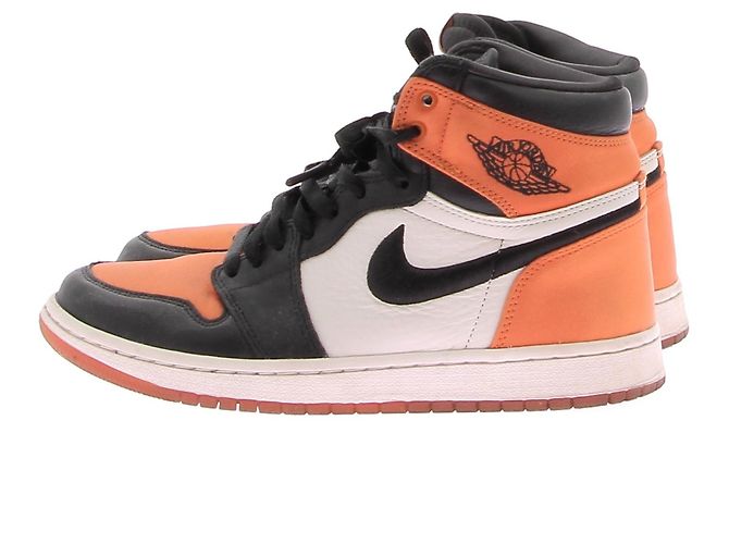 Nike JORDAN Trainer T.EU 38 Leder Orange - Ansicht 3