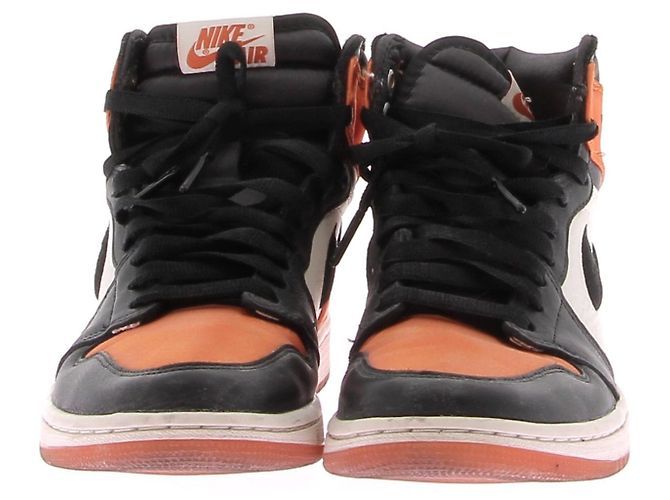 Nike JORDAN Trainer T.EU 38 Leder Orange - Ansicht 4