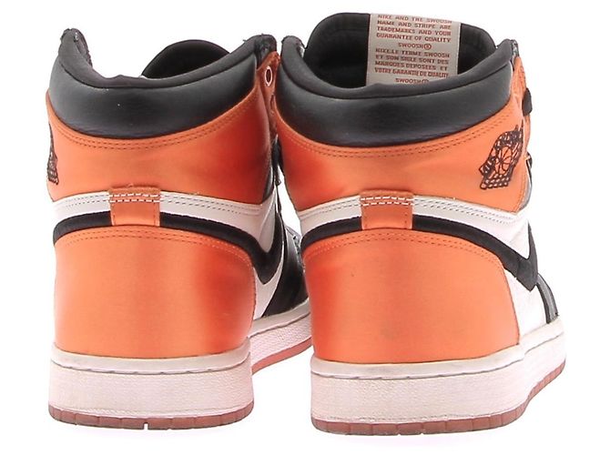 Nike JORDAN Trainer T.EU 38 Leder Orange - Ansicht 5