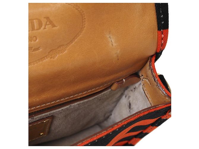 Borsa a spalla in tela Prada BT0785 - vista 6