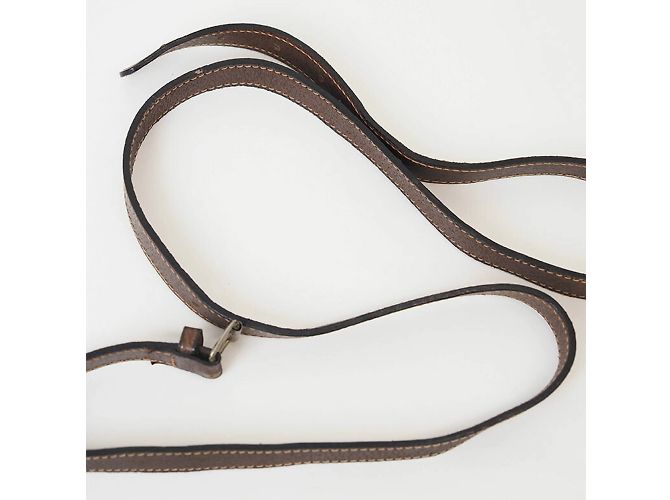 GUCCI Alte Leder Schultertasche Braun - Ansicht 5