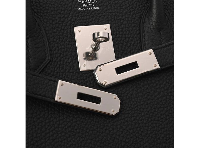 Borsa Hermès Birkin 30 Nero - vista 11