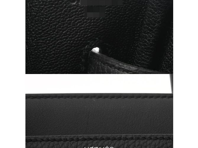 Borsa Hermès Birkin 30 Nero - vista 12
