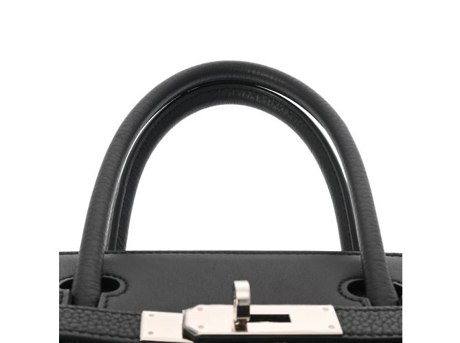 Borsa Hermès Birkin 30 Nero - vista 5