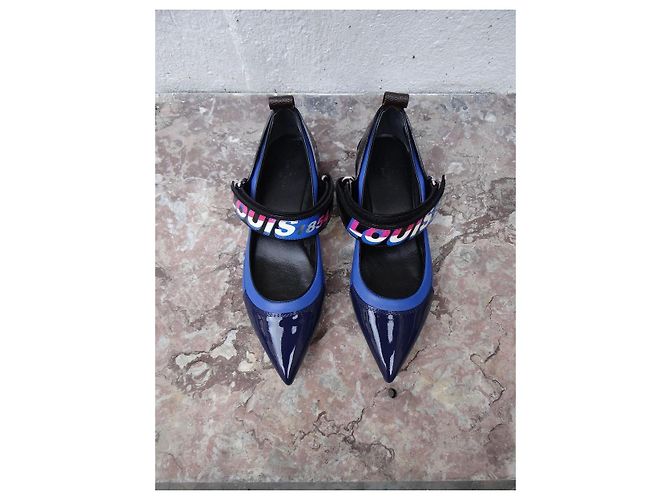 Bailarinas Louis Vuitton de cuero y charol 36 FR Multicolor - vista 2