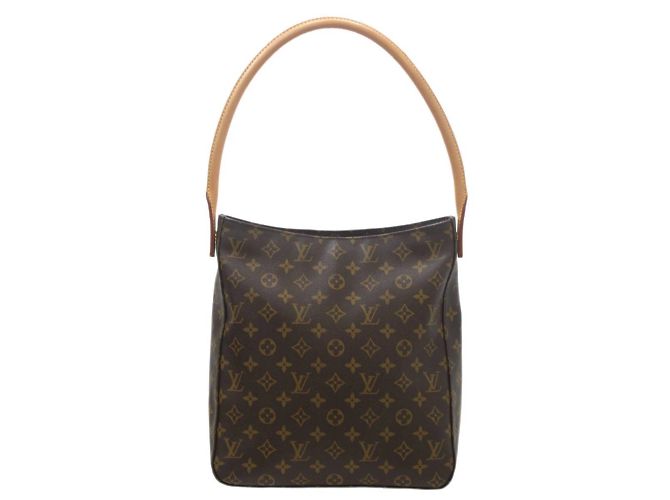Borsa Tote Louis Vuitton Looping GM Monogramma - vista 3