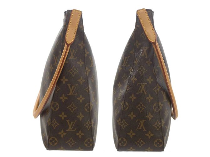 Borsa Tote Louis Vuitton Looping GM Monogramma - vista 4