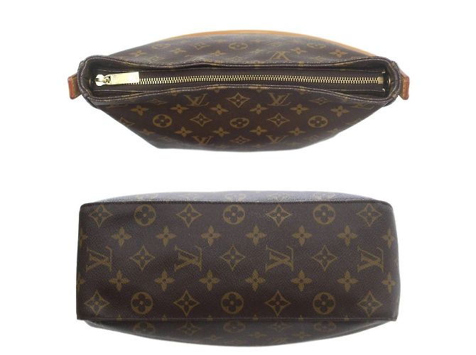 Borsa Tote Louis Vuitton Looping GM Monogramma - vista 5