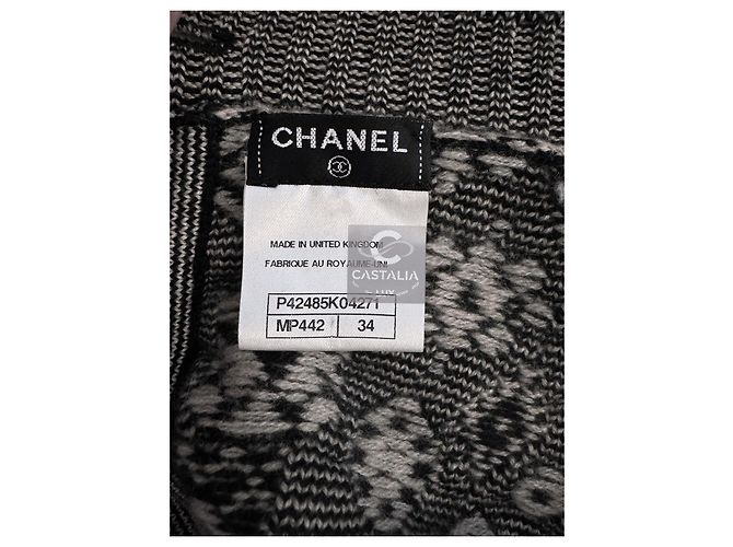 Chanel Neuer CC Buttons Runway Pullover Mehrfarben - Ansicht 12
