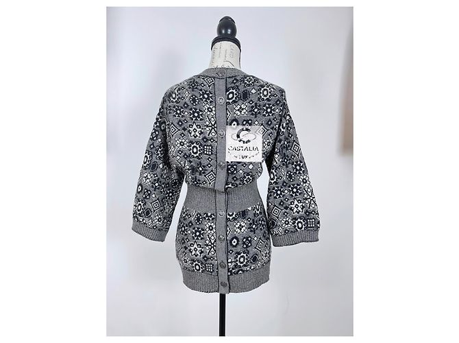 Chanel Neuer CC Buttons Runway Pullover Mehrfarben - Ansicht 9