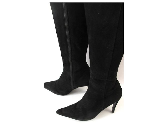 Fratelli Rosseti F.lli Rossetti Botas de tacón Negro - vista 3