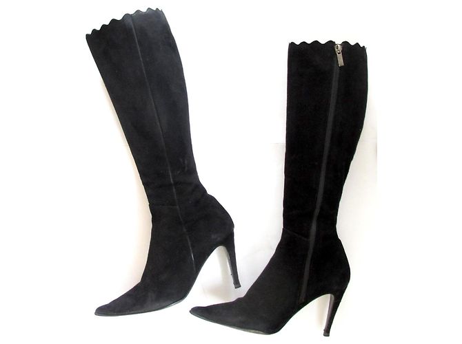Fratelli Rosseti F.lli Rossetti Botas de tacón Negro - vista 8