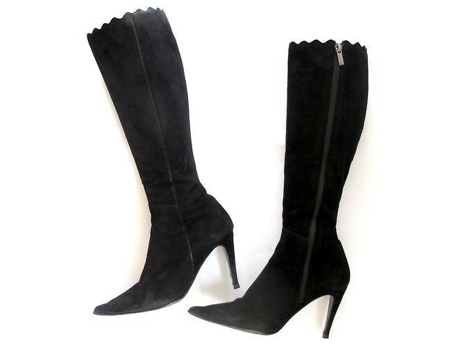 Fratelli Rosseti F.lli Rossetti Botas de tacón Negro - vista 9