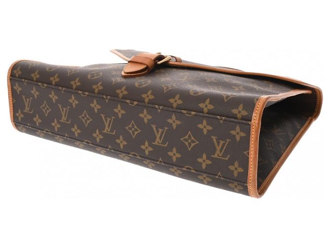 Borsa Clutch Beverly Marrone Monogramma Louis Vuitton - vista 7